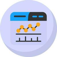 Analytics Vector Icon Design