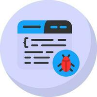 Bug Vector Icon Design