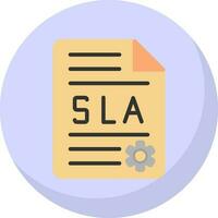 Sla Vector Icon Design