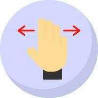 Swipe Vector Icon Design