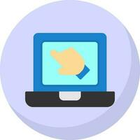 Laptop Vector Icon Design