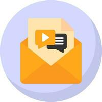 Email Marketing Vector Icon Design