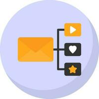 Email Marketing Vector Icon Design