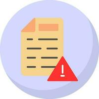 Warning Vector Icon Design