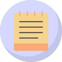 Notebook Vector Icon Design