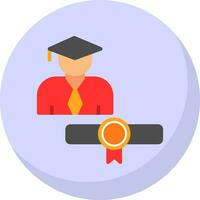 Graduate Vector Icon Design