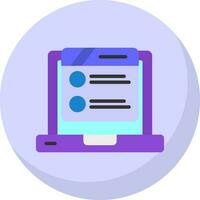 Blog Vector Icon Design