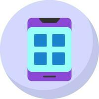 Mobile App Vector Icon Design