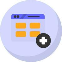 Website Vector Icon Design