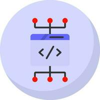 Coding Vector Icon Design