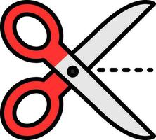 Cutting Vector Icon Design
