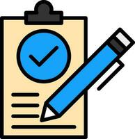 Contract Vector Icon Design