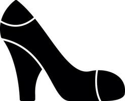 Woman shoes Vector Icon Design