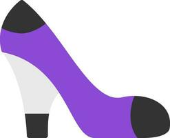 Woman shoes Vector Icon Design