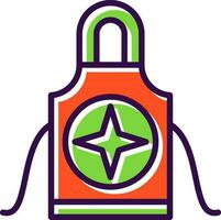 Apron Vector Icon Design