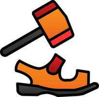 Shoemaker Vector Icon Design