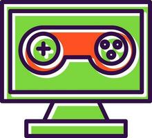 Pc game Vector Icon Design