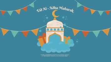 eid Mubarak clipart vector