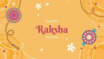 fondo de raksha bandhan vector