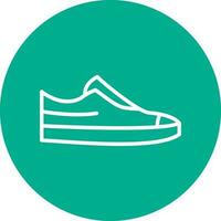 diseño de icono de vector de zapatillas