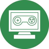 Pc game Vector Icon Design