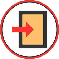 Sign in Vector Icon Design