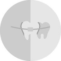 Broken Tooth Vector Icon Design