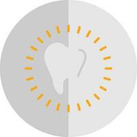 Tooth Whitening Vector Icon Design