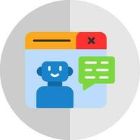 Chatbot Vector Icon Design