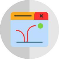 Bounce Rate Vector Icon Design