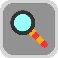 Magnifying Glass Vector Icon Design