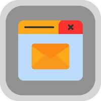 Contact Mail Vector Icon Design