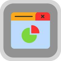 Chart Vector Icon Design