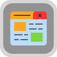 Web Site Vector Icon Design