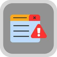 Warning Vector Icon Design