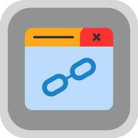 Web Link Vector Icon Design