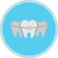 Broken Tooth Vector Icon Design