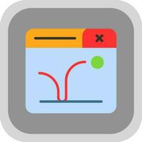 Bounce Rate Vector Icon Design