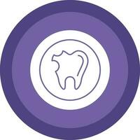 Caries Vector Icon Design