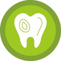 caries vector icono diseño