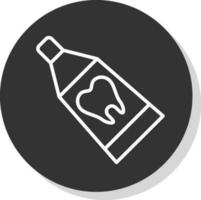 Toothpaste Vector Icon Design