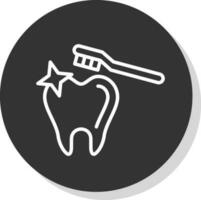 dental vector icono diseño