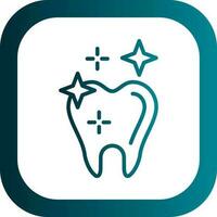 Healthy Tooth Vector Icon Design