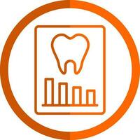 Dental Record Vector Icon Design