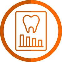 Dental Record Vector Icon Design