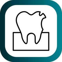 Cavity Vector Icon Design