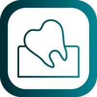 Wisdom Tooth Vector Icon Design