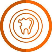 Caries Vector Icon Design