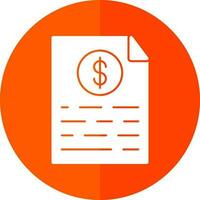 Medical Invoice Vector Icon Design