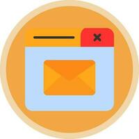 Contact Mail Vector Icon Design